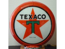 Globe de Pompe a Essence Texaco Rouge