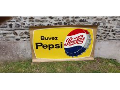 Plaque tôle Pepsi-Cola US Vintage