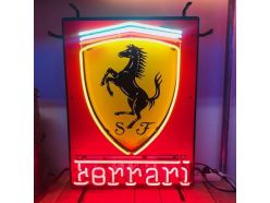 Enseigne Néon Lumineuse Ferrari