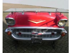 Bar Comptoir Chevrolet Bel Air en Rouge