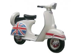 Côté de Scooter Anglais Décor Mural