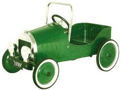 Voiture à Pédales en Vert Classique