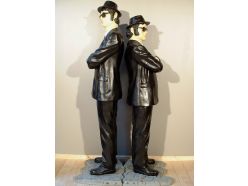 Statue Blues Brothers Bras Croisés