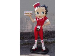 Statue Betty Boop Rouge