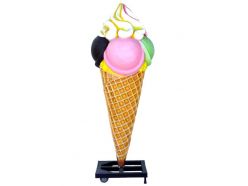 Statue Maxi Cornet de Glace