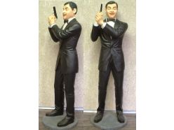 Statue Mister Bean Johnny English