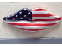 Statue bouche USA