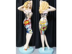 STATUE PIN UP POP ART