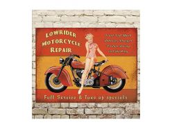 Grande Plaque XL  XL Lowrider Moto 