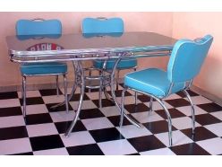 Table de Diner Rectangulaire Sixties TO20