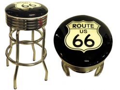 Tabouret de Bar Route 66 Américain