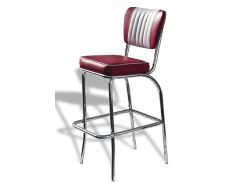 Tabouret avec dossier Sixties BS40