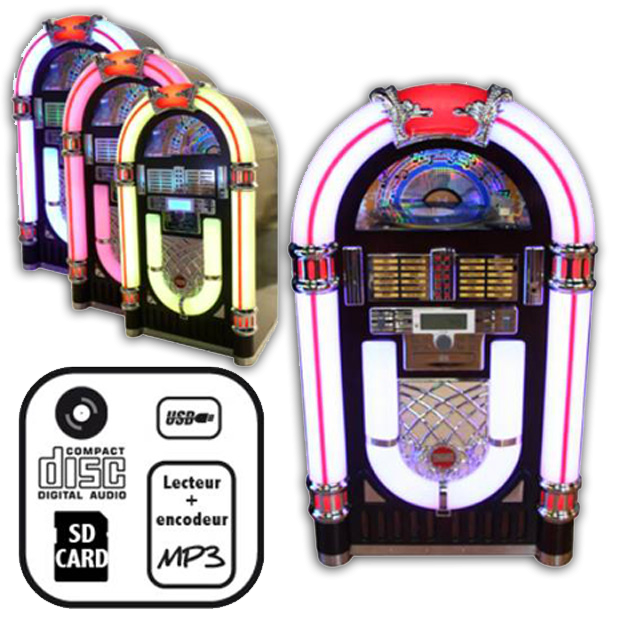 Jukebox Vintage style années 60