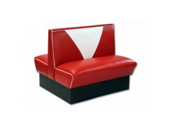 Banquette Double Vintage Rouge