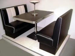 Banquette Sixties HW 120 Noir